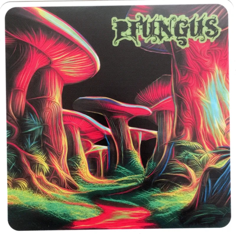Pfungus cover art 4"x4" (Sticker)