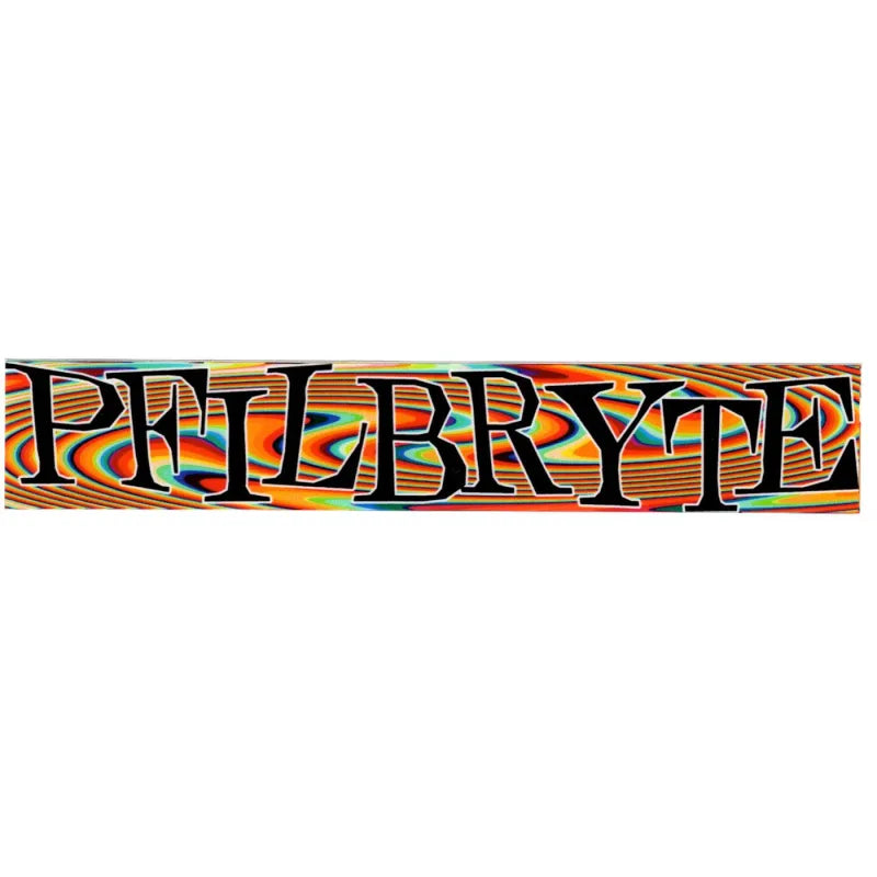 Pfilbryte Swirl Logo 1"x5" (Sticker)