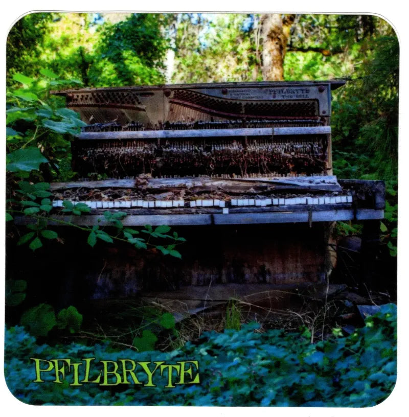 Pfilbryte The Bell cover art 4"x4" (Sticker)
