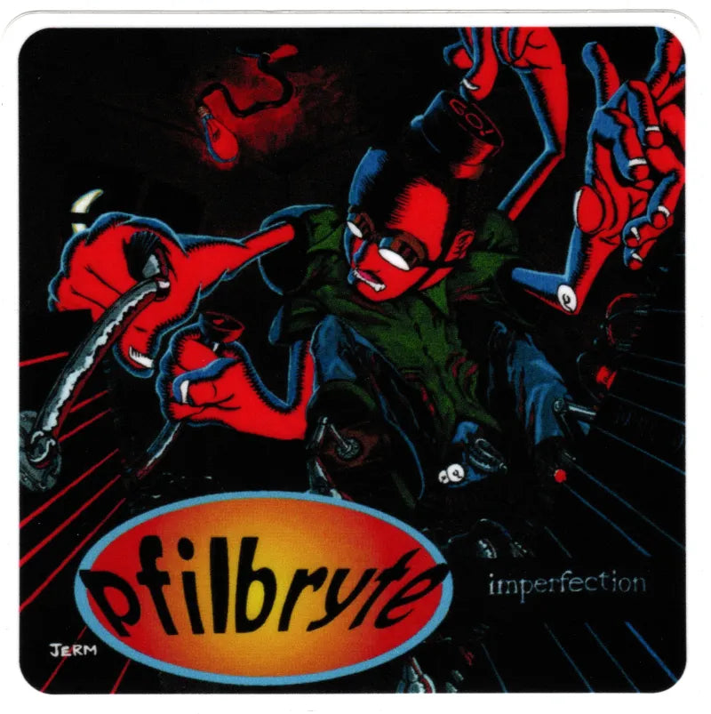 Pfilbryte Imperfection 4"x4" (Sticker)