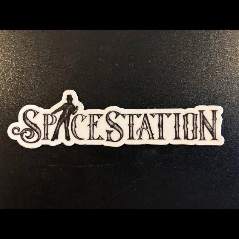 SpaceStation Logo 1"x5" (Sticker)